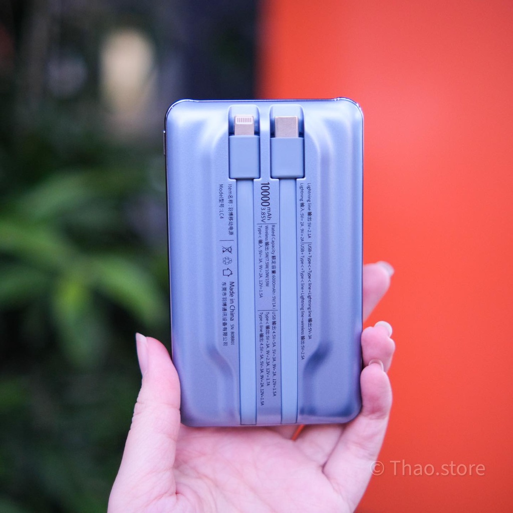 Pin Yoobao LC4 10000mAh (Sạc không dây từ tính)