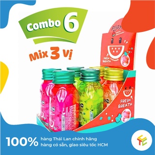 Combo kẹo ngậm mix 3 vị thái lan [có 6 hũ]