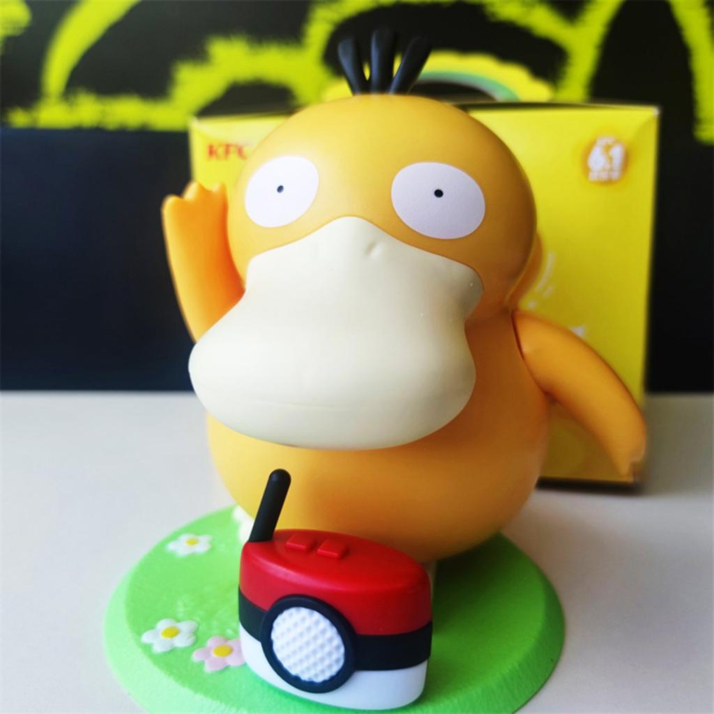 Psyduck KFC Duck Hộp Nhạc Đồ Chơi Hình Vịt Da / pokemon KFC Nhảy Múa Làm Quà Tặng Sinh Nhật