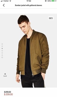 Áo khoác nam áo bomber