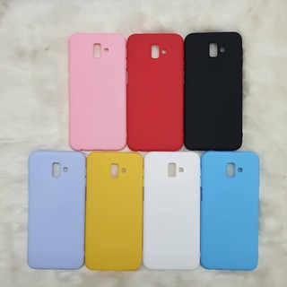 Ốp Lưng Silicon Dẻo Màu Samsung J6 Plus