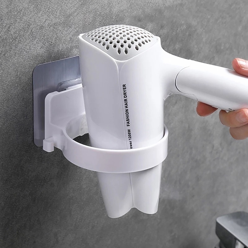 Giá Đỡ Máy Sấy Tóc Gắn Tường Tự Dính Tiện Dụng
