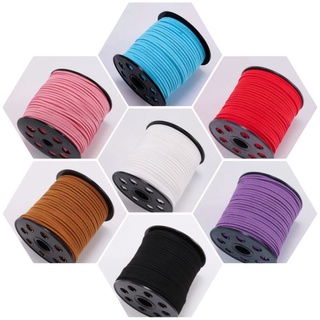 10mét dây da lộn 3mm (gồm 7 màu dây)