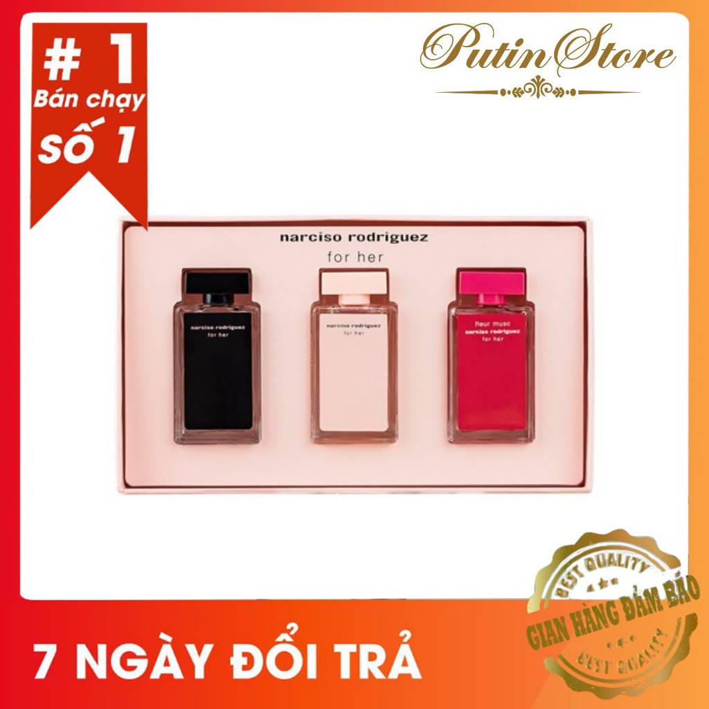 🌻[ CHÍNH HÃNG 100% ]🌻 Set nước hoa mini Narciso Rodriguez for her [CAO CẤP]🌻🌟