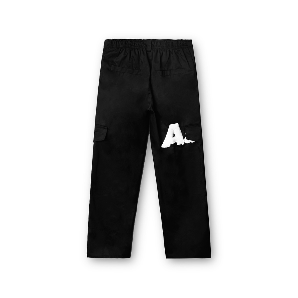 BASIC KAKI PANTS - BLACK / QUẦN KAKI CƠ BẢN ỐNG SUÔNG - ĐEN