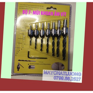 BỘ 7 MŨI KHOAN ÂM VÍT - CHUYÊN DỤNG