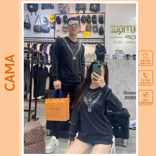 Áo thun unisex tay dài form rộng CaMa Store M101