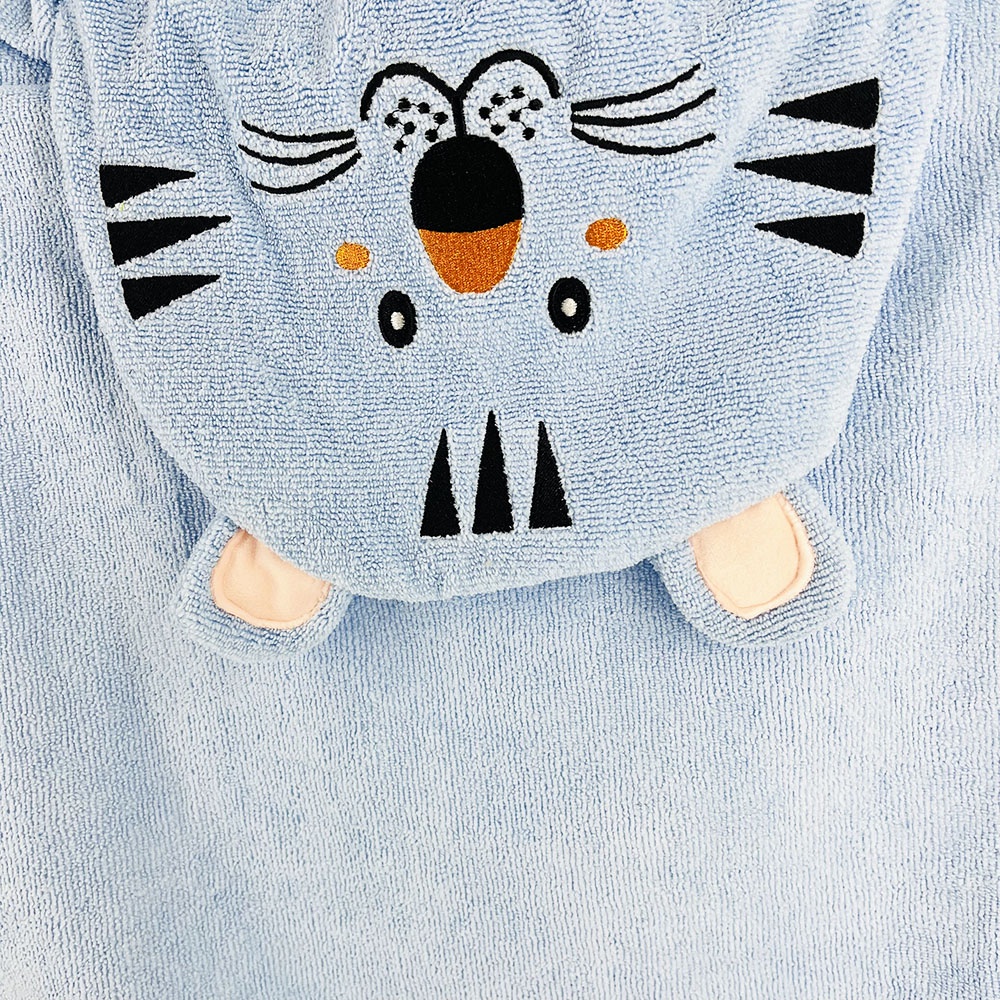 Áo Choàng Cho Bé Thiện Phú, Khăn Choàng Giữ Ấm Cơ Thể Cho Bé Nhiên Liệu Microfiber Êm Ái