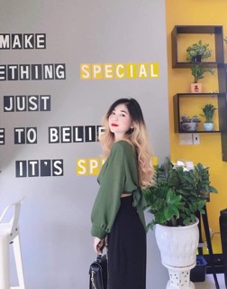 Áo Kiểu Bo Eo Thắt Nơ Sau