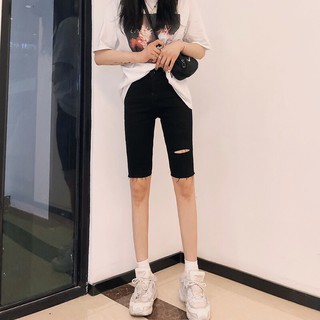 Quần Short Jean Rách Thời Trang Nữ