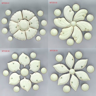 BỘ ĐĨA MẶT TRỜI, CÁNH TIÊN, LÁ TRẦU, THUYỀN VẼ