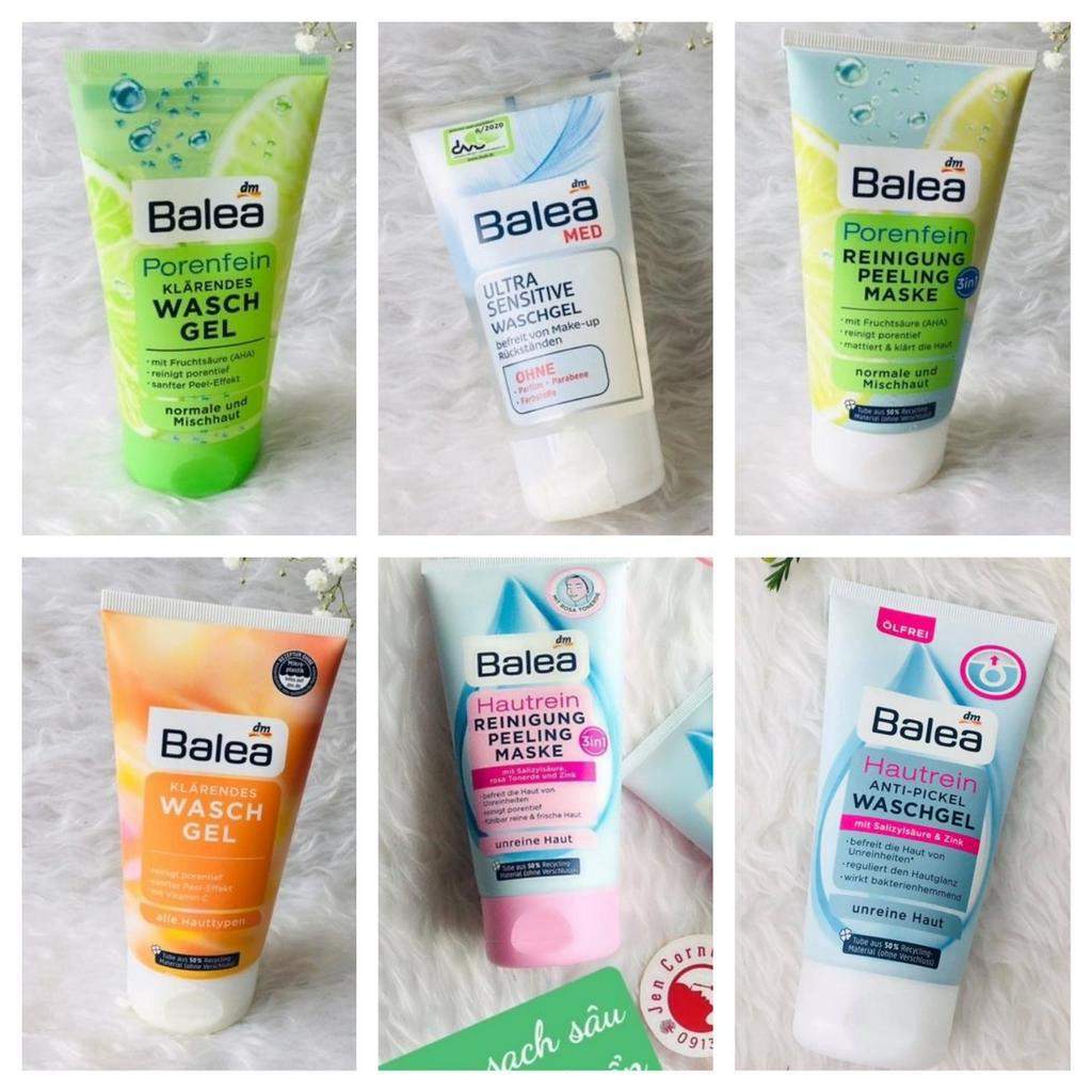 [Có sẵn] sữa rửa mặt Balea