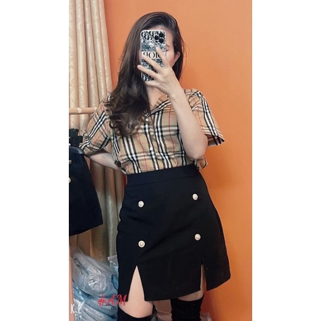 Sơ mi Bigsize vest kẻ 60-90kg