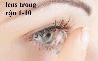 Lens Cosmo Korea Trong Suốt (1.00 - 10.00) (Note độ)