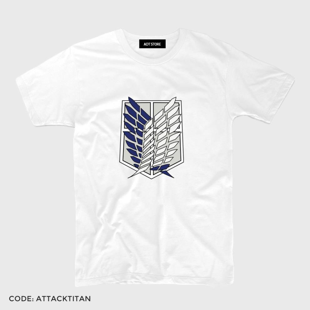 🔥SIÊU HOT🔥Áo phông Attack on TItan - Đôi Cánh tự do mẫu đẹp cực chất