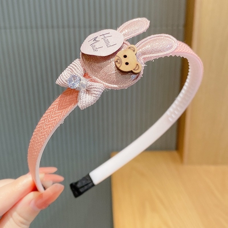 Băng Đô Cài Tóc Đính Hoa Kiểu Công Chúa Dễ Thương Cho Bé Gái