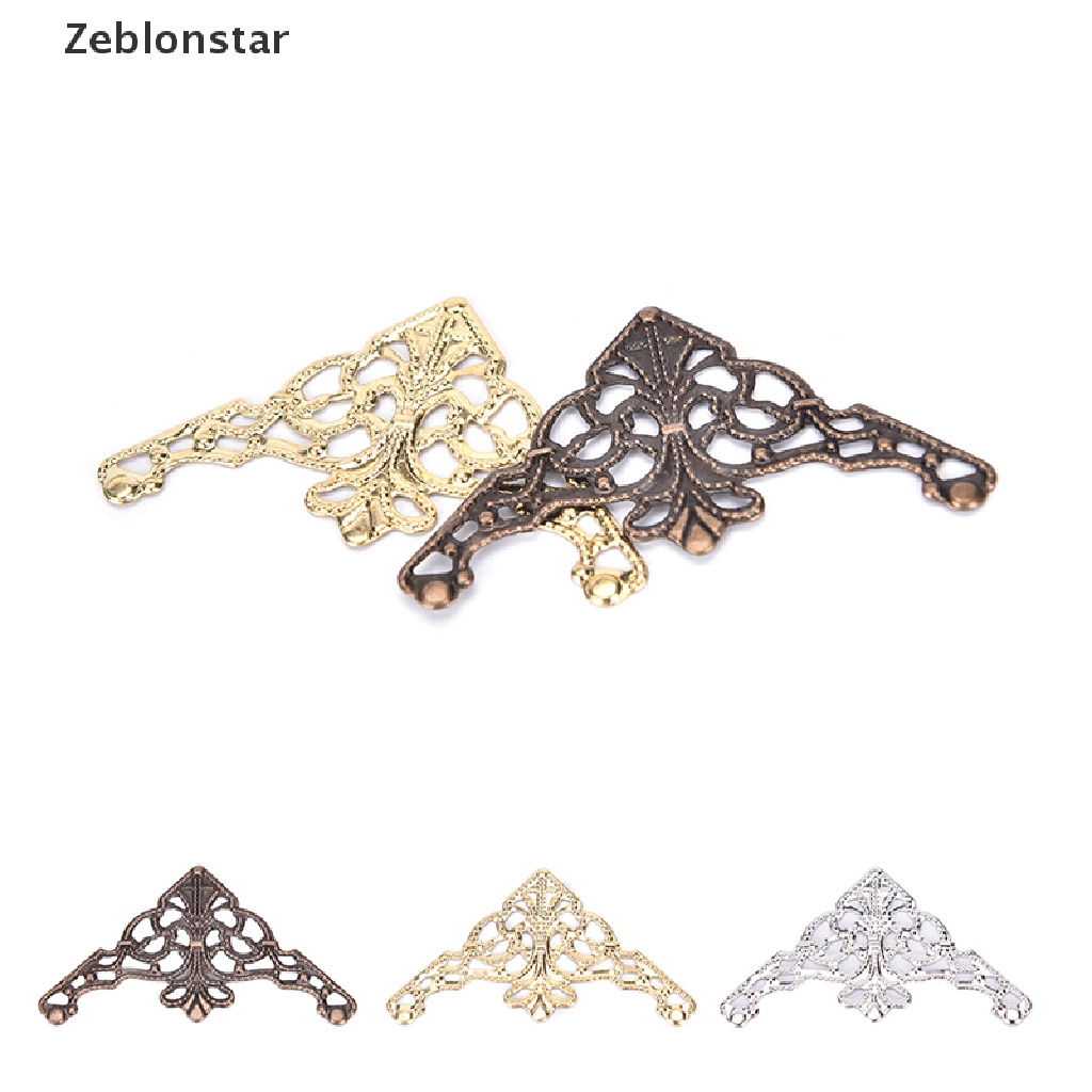 Bộ 12 Miếng Bọc Góc Cạnh Album / Sổ Tay / Album Ảnh Màu Bạc / Vàng / Đồng