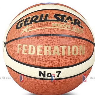 Banh bóng rổ da geru star bản federation - size 7 - bảo hành 1 đổi 1