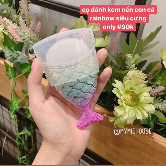CỌ ĐÁNH KEM NỀN CÁ RAINBOW