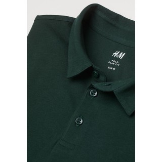 Áo HM Auth Slim Fit Polo shirt