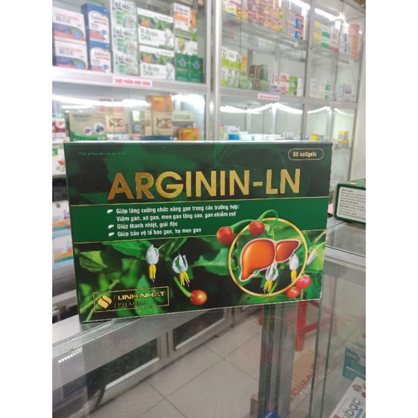 Viên uống bổ gan cao cấp ARGININ-LN