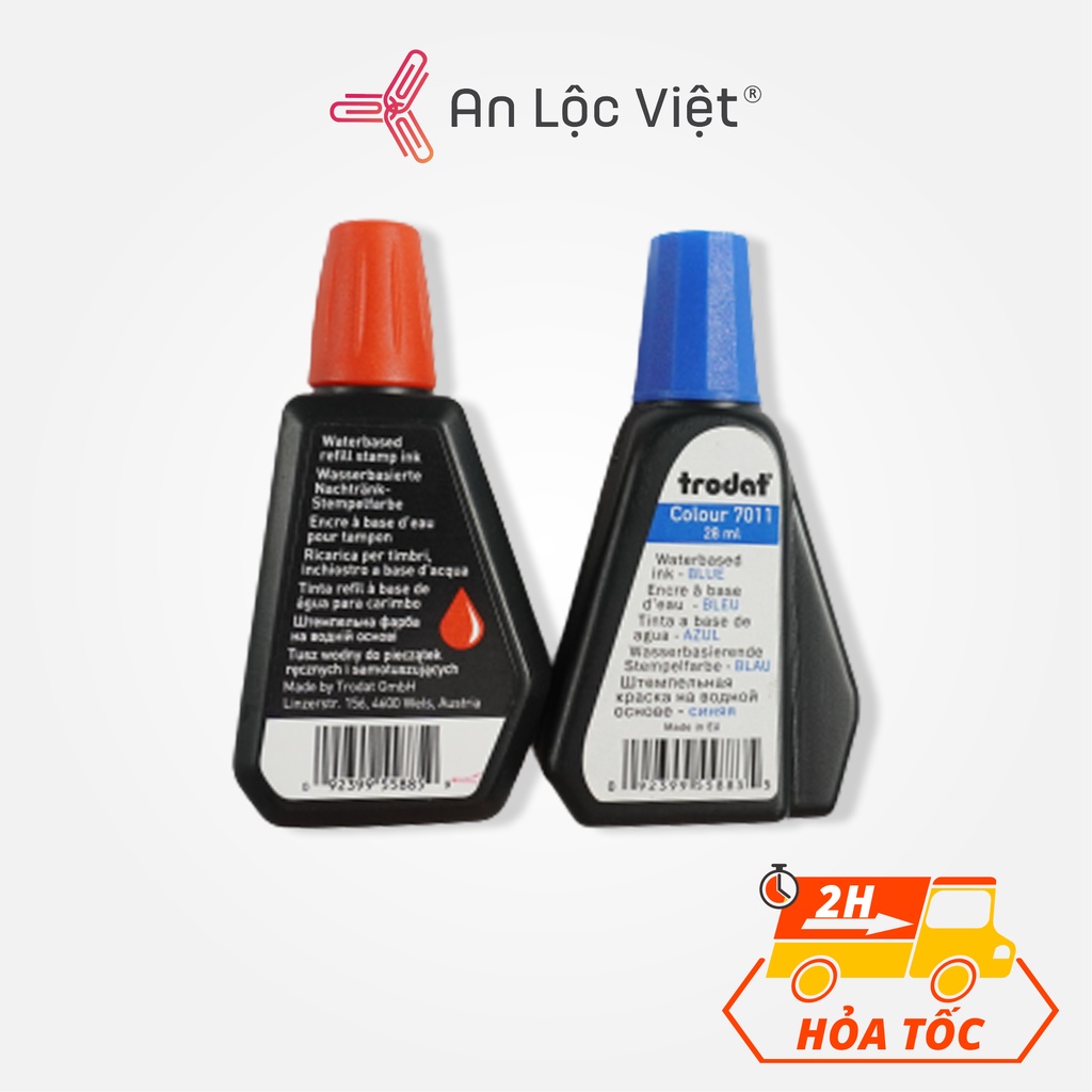 Mực dấu Trodat - Mực dấu xanh/đỏ/đen