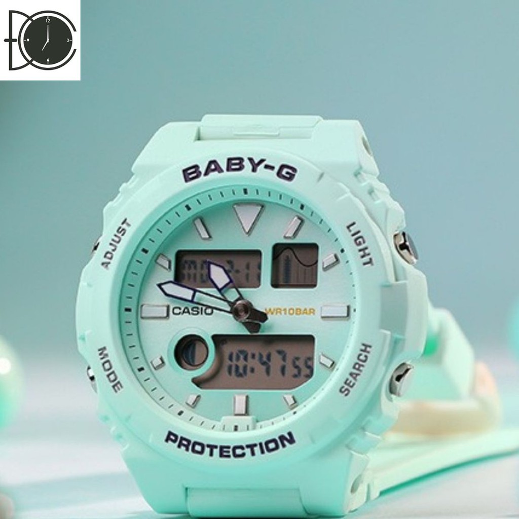 Đồng hồ Casio Baby-G Nữ BAX-100-3ADR - Mới - Quartz - Đồng hồ đại chúng