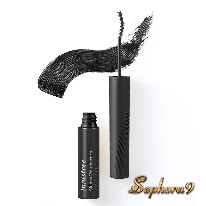 Mascara Chuốt Mi Hàn Quốc Innisfree Skinny làm cong dày dài và cố định mi
