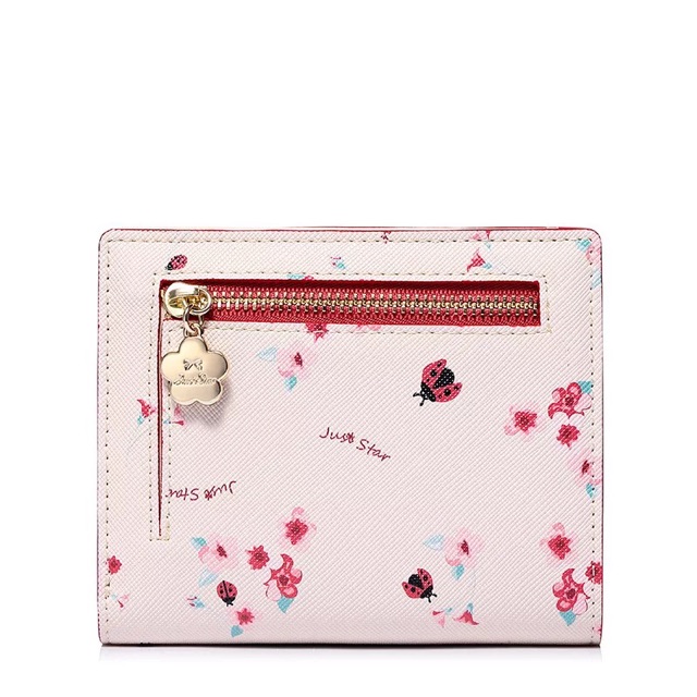 [Mã FAMALLT5 giảm 15% đơn 150k] Ví ngắn Just Star hoạ tiết hoa nhí - MG24 | BigBuy360 - bigbuy360.vn