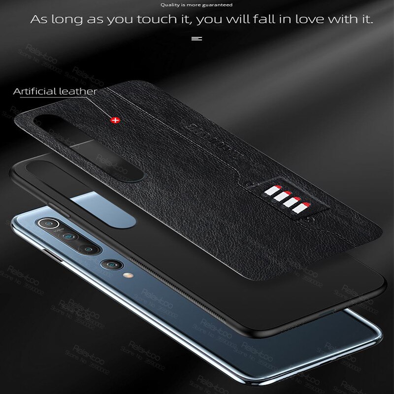 Ốp điện thoại da dành cho Xiaomi Redmi 9 9a 9c Note 9 10x 4g