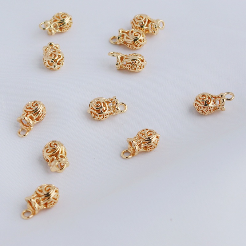 Mặt Dây Chuyền Hình Túi Tiền Bằng Đồng 14K Nhiều Màu Sắc