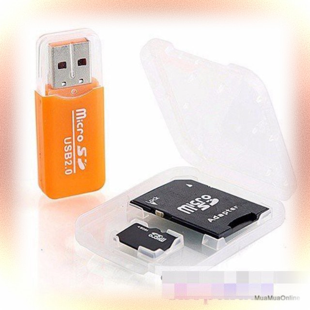 MẪU Adapter Thẻ Nhớ Và Hộp Nhựa, Chuyển Đổi Thẻ Microsd Thành Sd MỚI RẺ