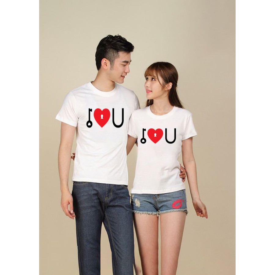 Áo đôi khóa tình yêu cực chất ( 2 áo )