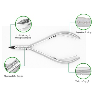 Kiềm cắt da Quyên D666( tặng dũa)