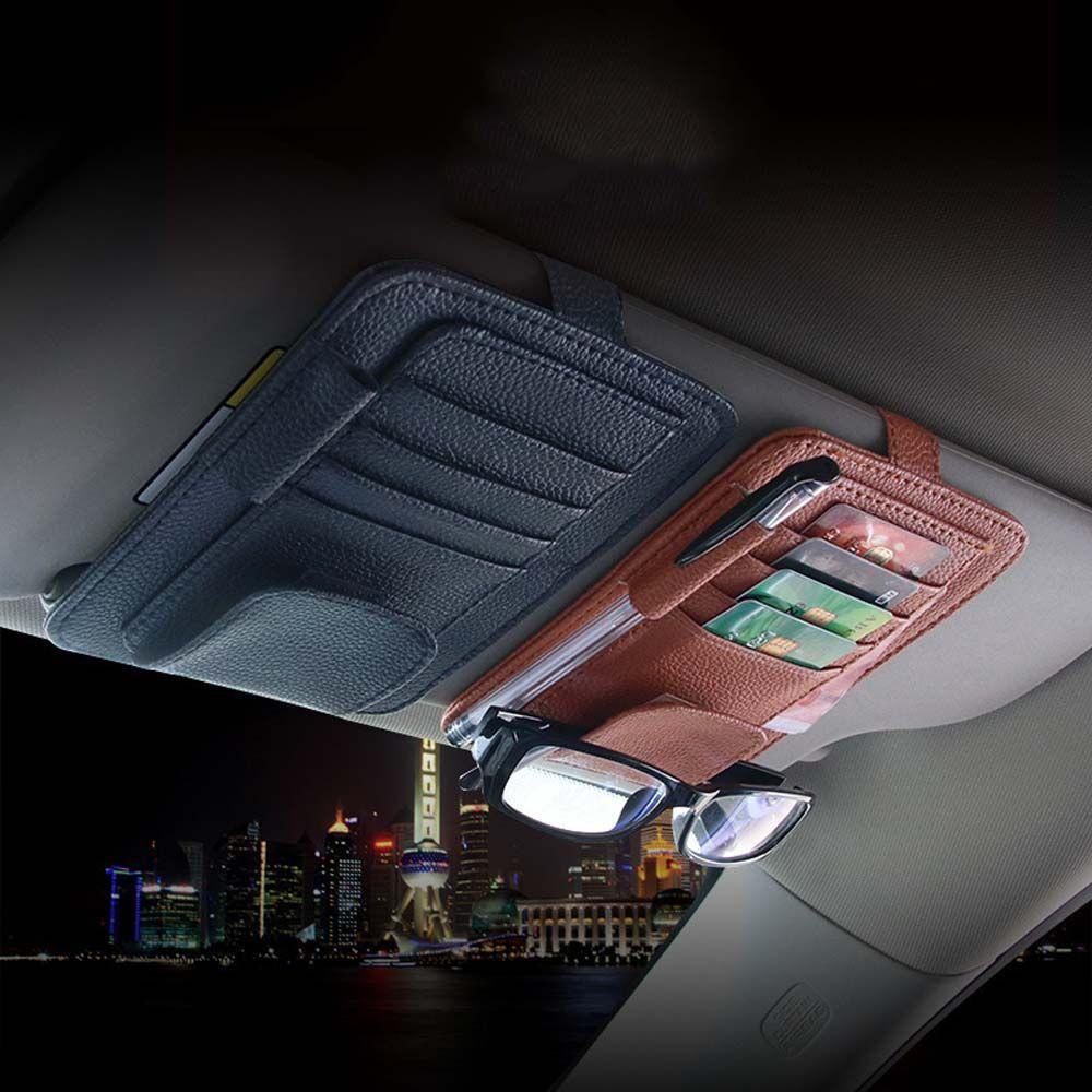 Giá Đỡ Mắt Kính / Thẻ Đa Năng Gắn Tấm Che Nắng Xe Hơi VANES1