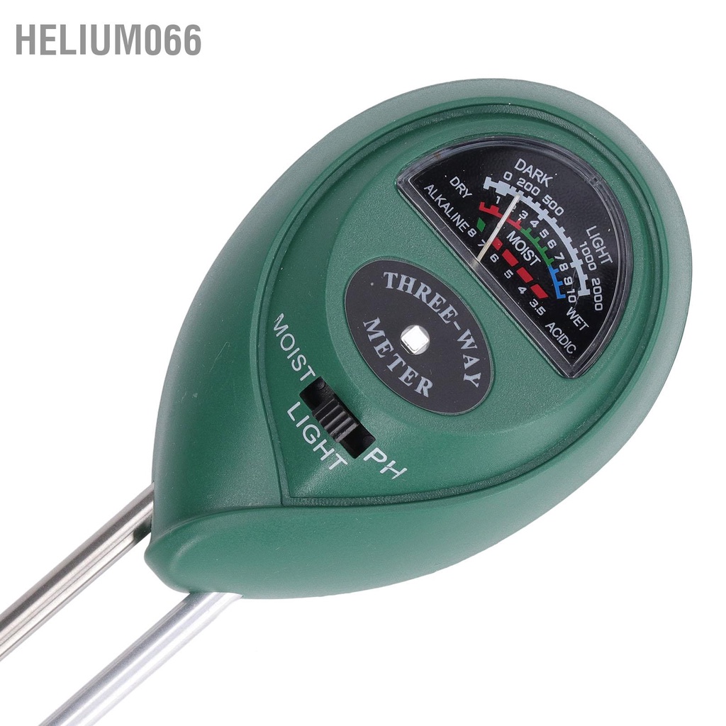 Dụng cụ đo ph/ độ ẩm/ ánh sáng 3 trong 1