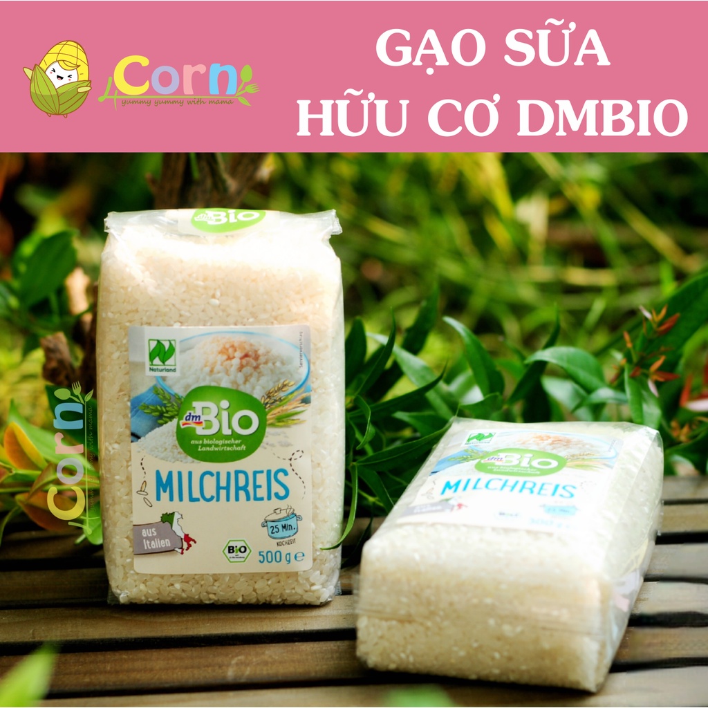 Gạo sữa hữu cơ DmBio - Đức - Cho bé 5m+