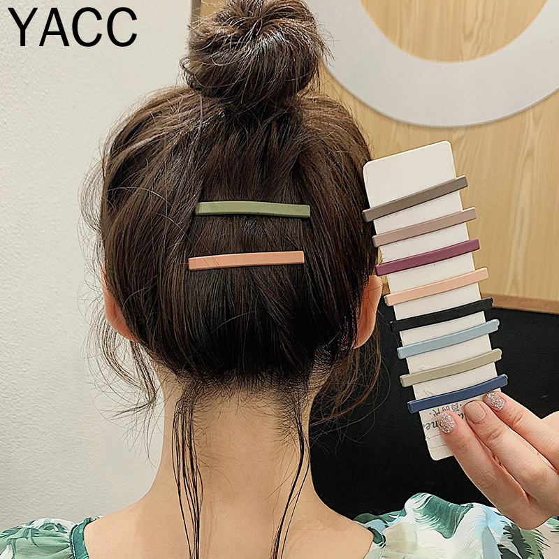 Kẹp tóc phong cách Hàn Quốc đơn giản cho nữ
