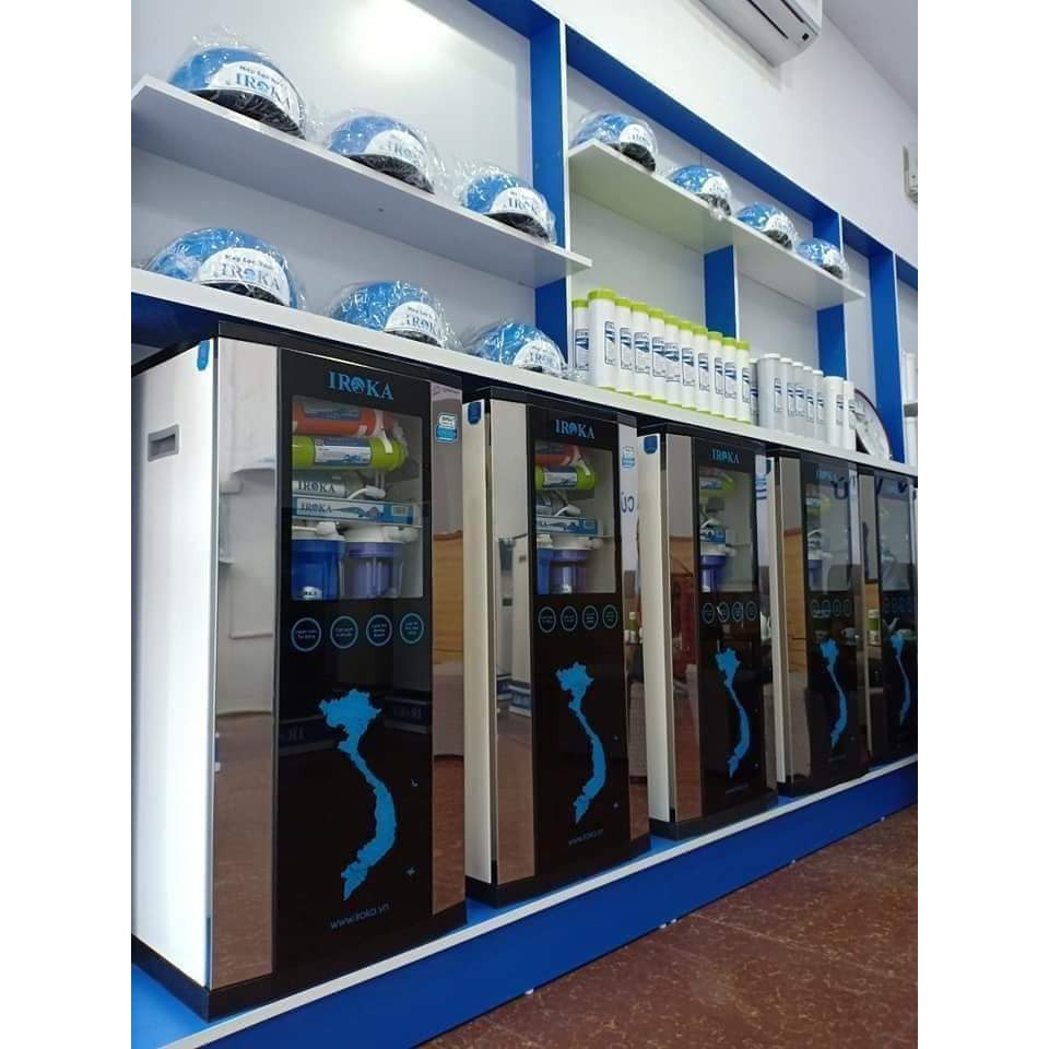 Máy Lọc Nước IROKA Cao Cấp 10 cấp lọc có đồng hồ IR-110DH - Hàng chính Hãng