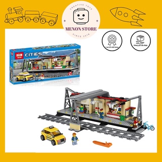 Đồ chơi lắp ráp 02015 Sân ga tàu hoả (Non Lego)