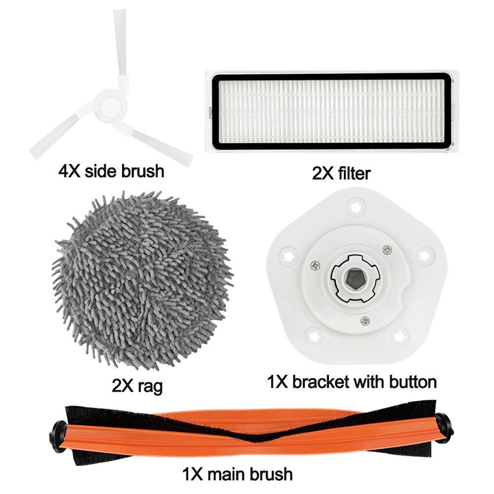 Bộ Lọc Và Cọ Bên Cho Robot Hút Bụi Mijia Mop