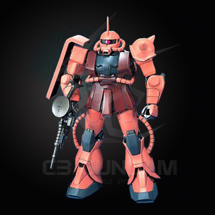 MÔ HÌNH GUNDAM BANDAI HG 032 1/144 MS-06S ZAKU II HGUC GUNDAM UNIVERSAL CENTURY