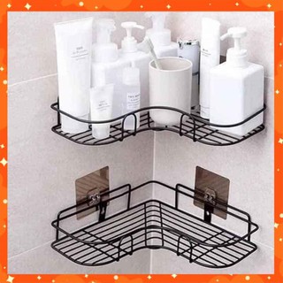 (Xả Hàng ) 【Có Hàng Sẵn】Kệ Để Đồ Dùng Phòng Tắm Gắn Góc Tường Hình Tam Giác - Gia Dụng Việt