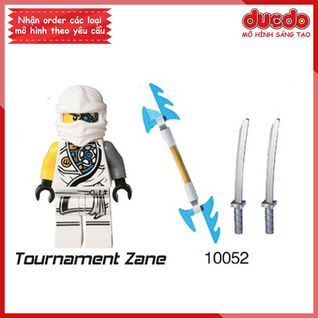 Minifigures các nhân vật Ninjago tuyệt đẹp - Đồ chơi Lắp ghép Xếp hình Mini Mô hình Ninja DECOOL 10047-10052