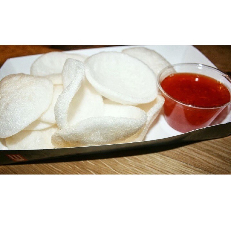 10 gói bánh phồng tôm Sang Giang cam ( 10 gói x 100g )