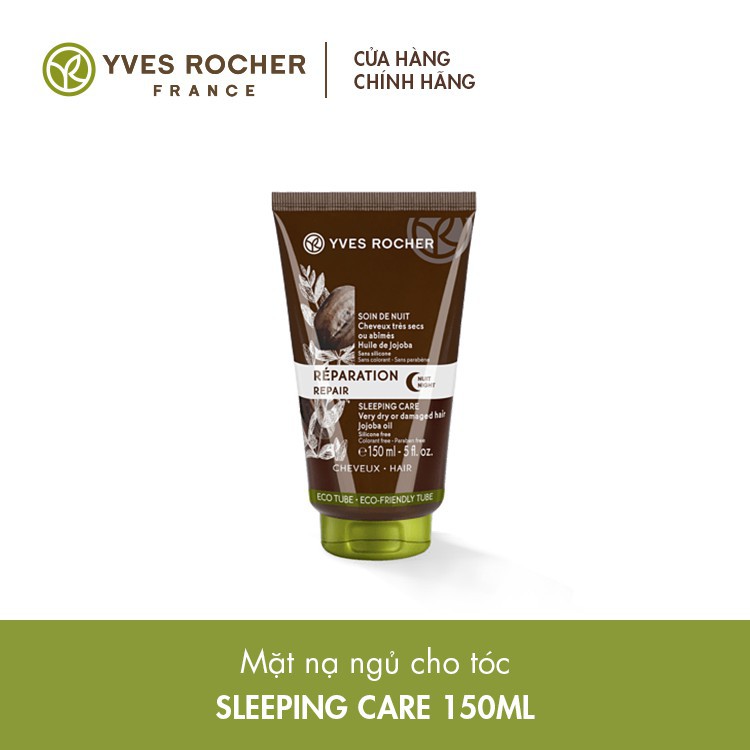 Mặt Nạ Ngủ Phục Hồi Sức Sống Cho Tóc Khô Và Hư Tổn Yves Rocher Repair 2 in 1 Balm Mask 200ml