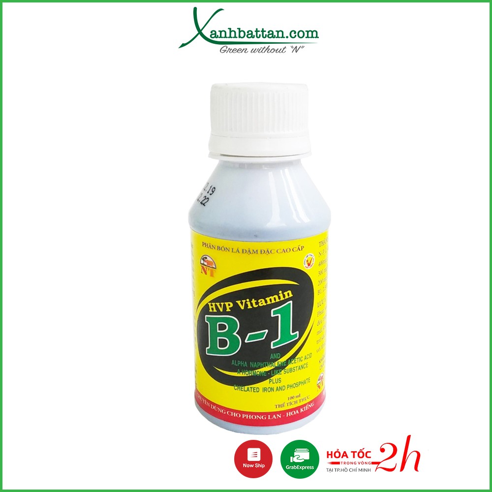 Chế Phẩm HVP Vitamin B1 Dùng Cho Phong Lan Chai 100 ml