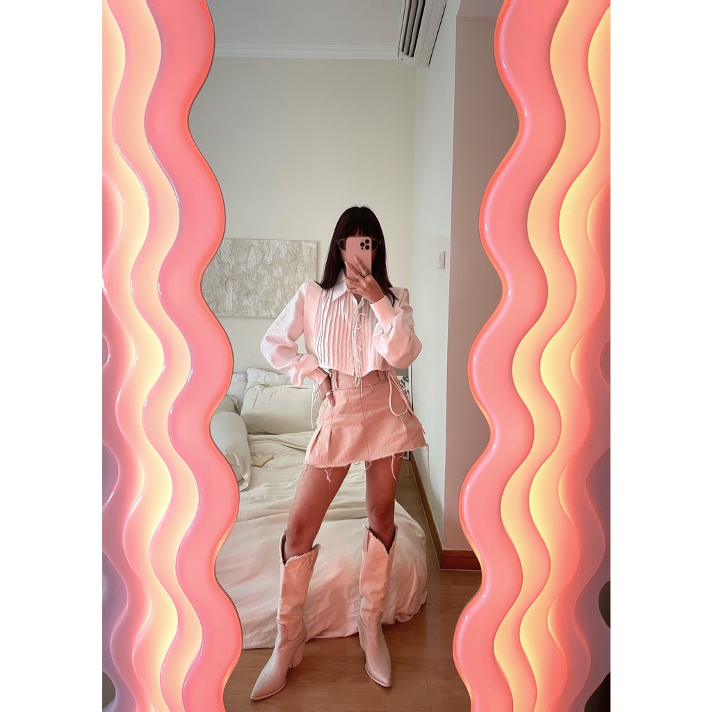 ONONMADE Áo Sơ Mi Croptop gợi cảm phiên bản Universe - Cher Crop Shirt | ONON MADE