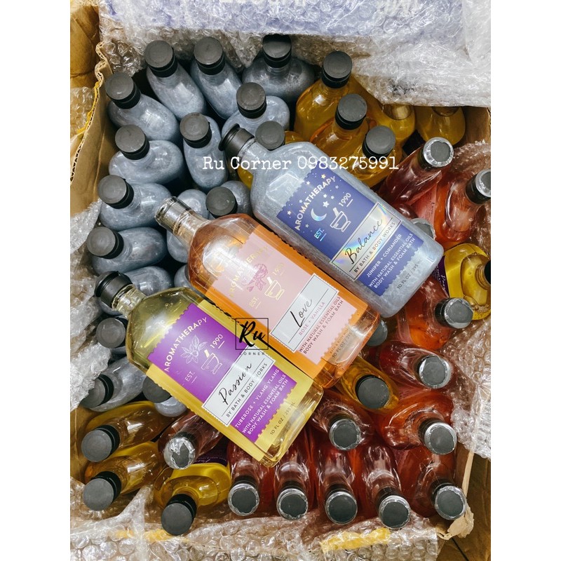 [SẴN] Sữa tắm gel Aromatheraphy BBW Bath & Body Works  295ml nhiều mùi | BigBuy360 - bigbuy360.vn
