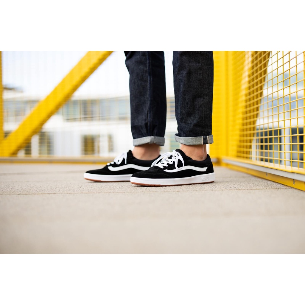 Giày Vans Chính Hãng Stape Cruze Comfycush Black White/ All Black/Blue